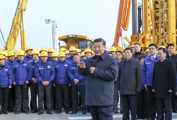 习近平在江苏徐州考察：紧扣新时代要求推动改革发展