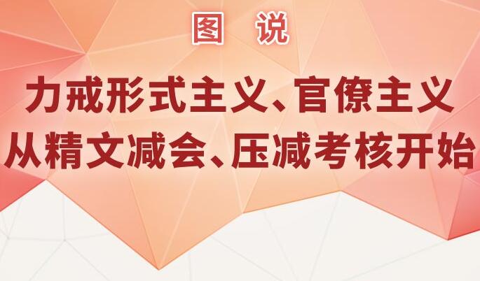 图说 | 力戒形式主义、官僚主义 从精文减会、压减考核开始