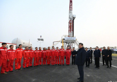 习近平继续在东营考察调研